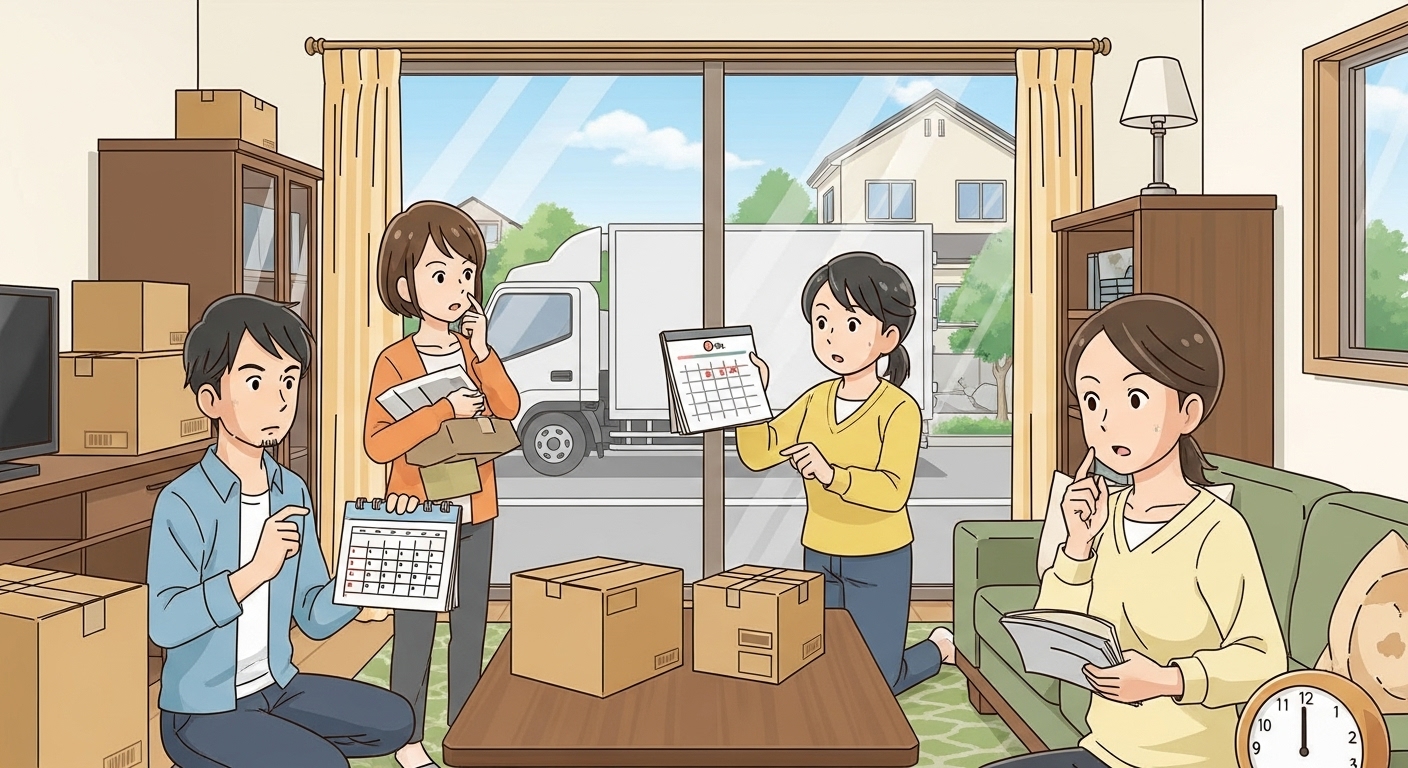 家を売却する時、引っ越しはいつまでにすればいい？売却前後の最適なタイミングと注意点を解説