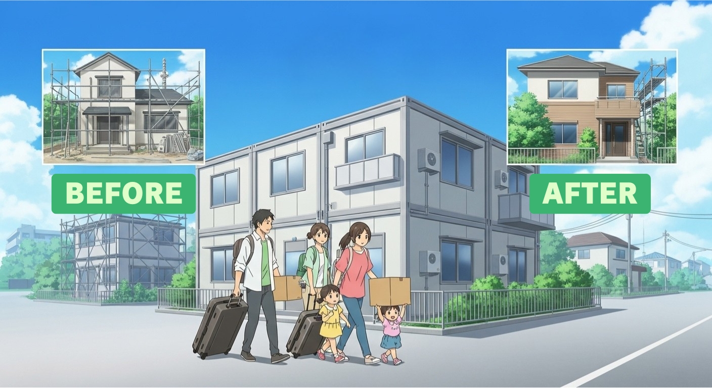 仮住まいが必要になる典型的なパターンと注意点―住み替え・リフォーム時の完全対策ガイド